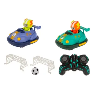 ماشین بازی کنترلی مدل Bumper Car Football Plus بسته دو عددی