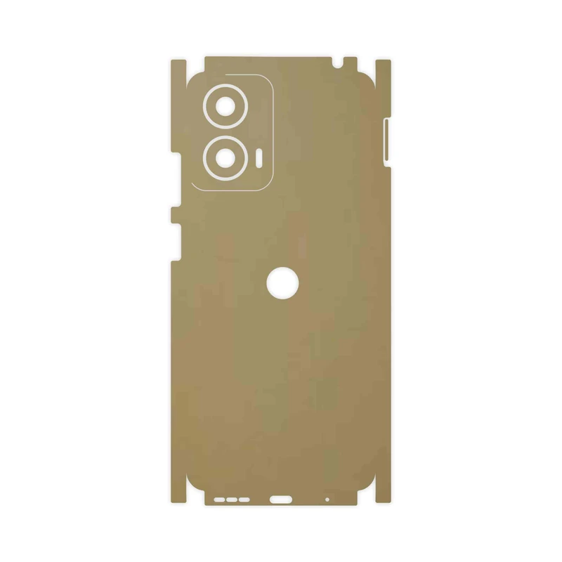 برچسب پوششی ماهوت مدل Matte-Gold-FullSkin مناسب برای گوشی موبایل موتورولا Moto G24