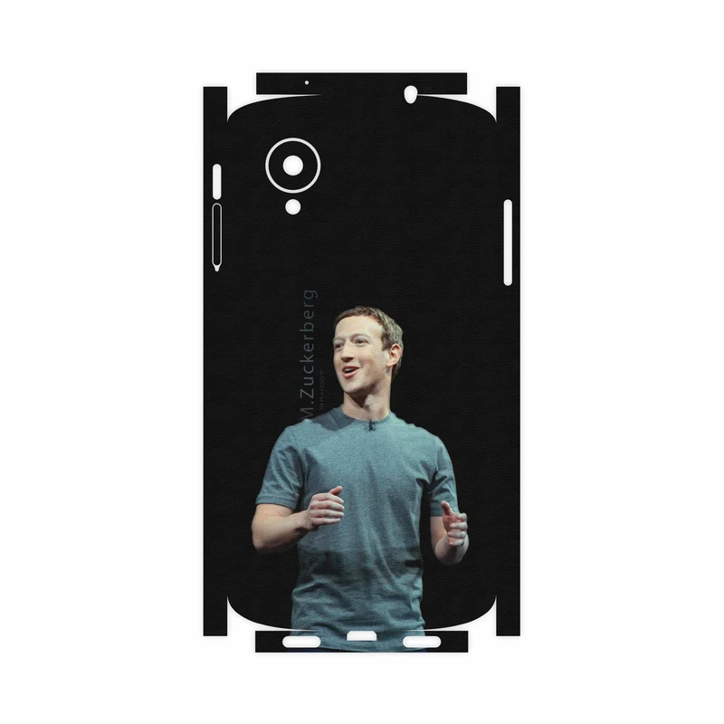 برچسب پوششی ماهوت مدل Mark Zuckerberg-FullSkin مناسب برای گوشی موبایل گوگل Nexus 5