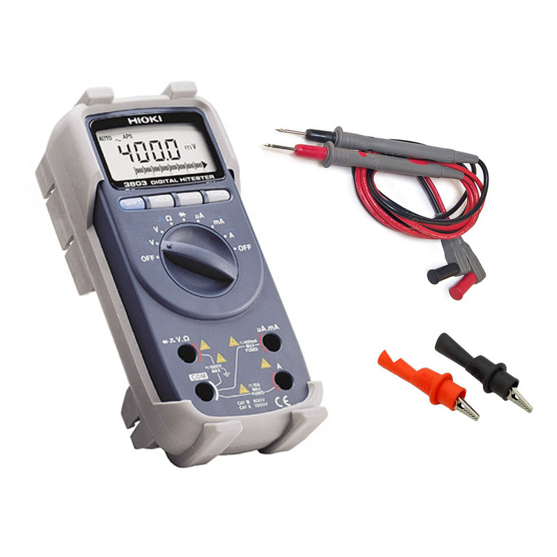 مولتی متر دیجیتال هیوکی مدل 3803 به همراه پراپ انبری مولتی متر دیجیتال هیوکی مدل 3803 به همراه پراپ انبری