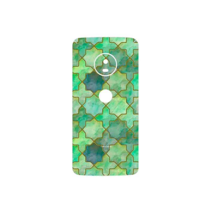 برچسب پوششی ماهوت مدل Iran Tile 8 مناسب برای گوشی موبایل موتورولا Moto G5 Plus