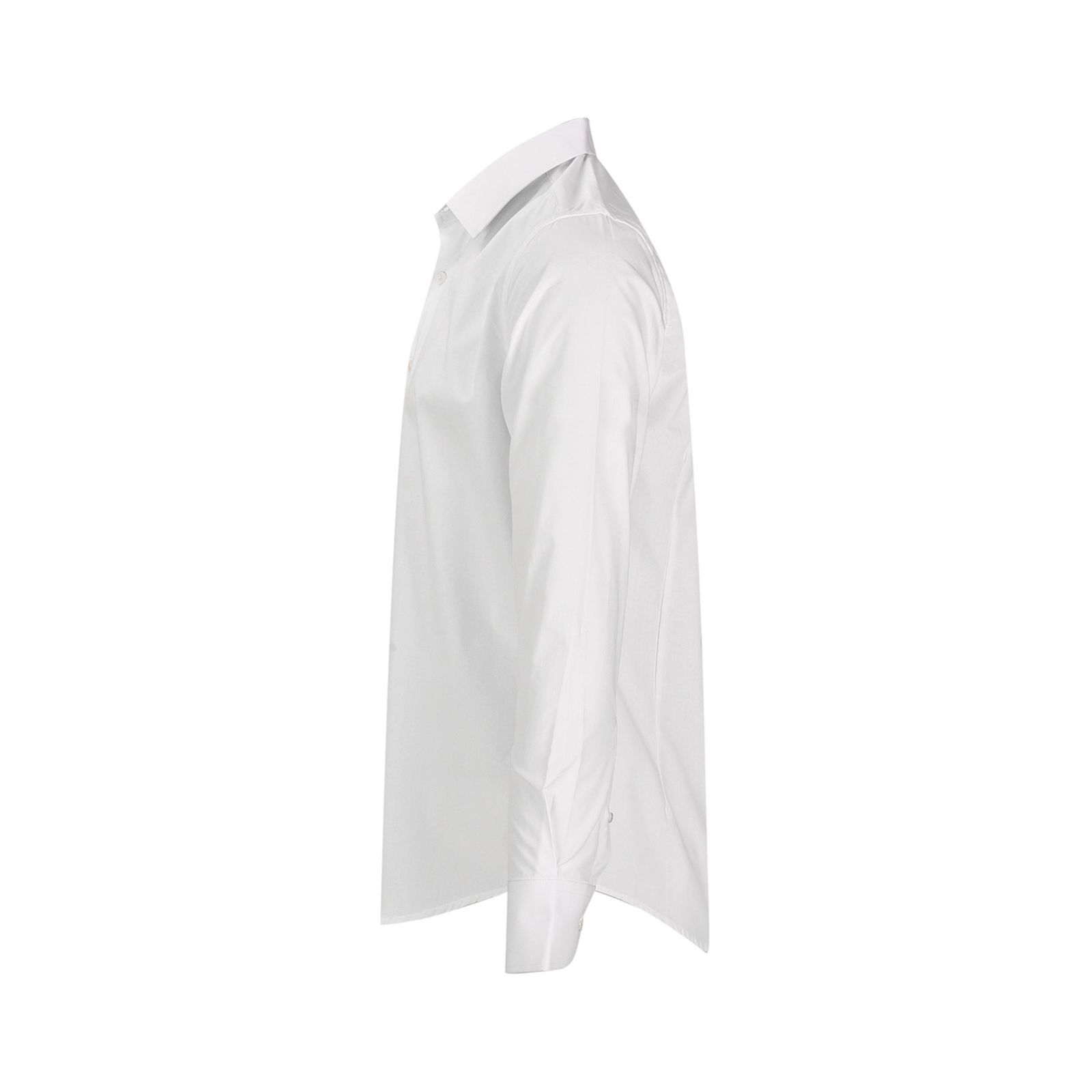 پیراهن آستین بلند مردانه بادی اسپینر مدل 3773 کد 1 رنگ سفید -  - 2