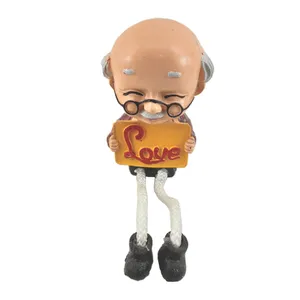 	 مجسمه مدل پا شل طرح پیر مرد کد 573