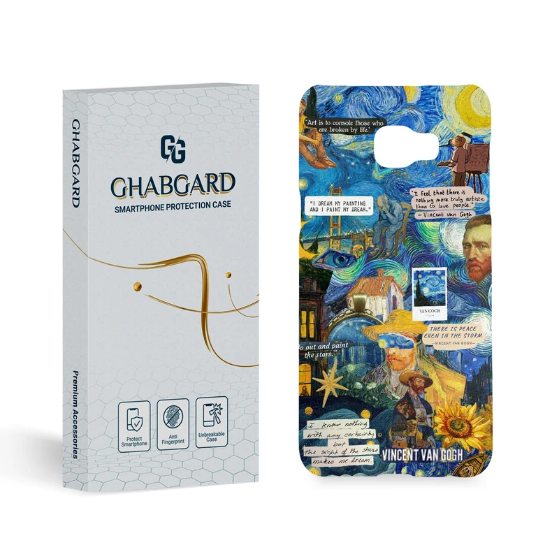 کاور گارد قاب مدل هنری مناسب برای گوشی موبایل سامسونگ Galaxy C5 Pro