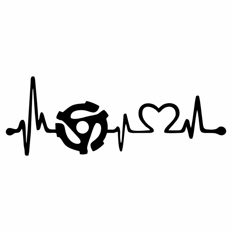 برچسب بدنه خودرو ماتریسیو طرح ضربان قلب فرمان کد M62