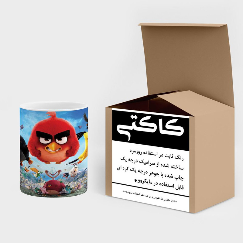 ماگ کاکتی مدل بازی پرندگان خشمگین Angry Birds کد mgh27473 ماگ کاکتی مدل بازی پرندگان خشمگین Angry Birds کد mgh27473