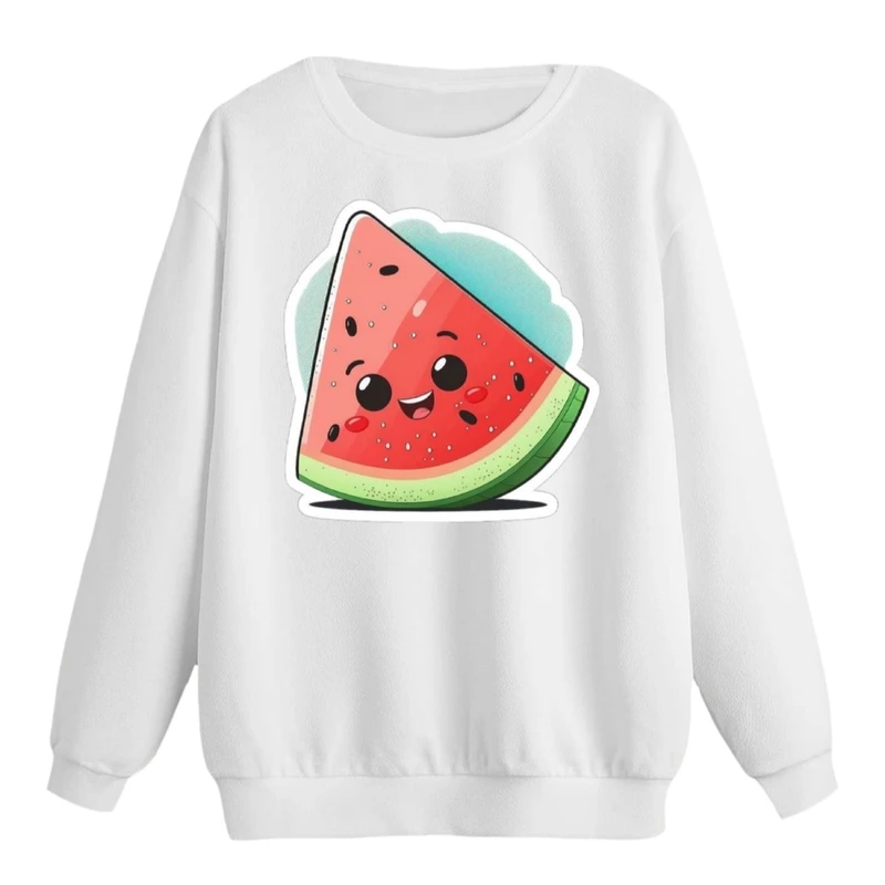 سویشرت زنانه مدل هندوانه یلدایی کد p17  