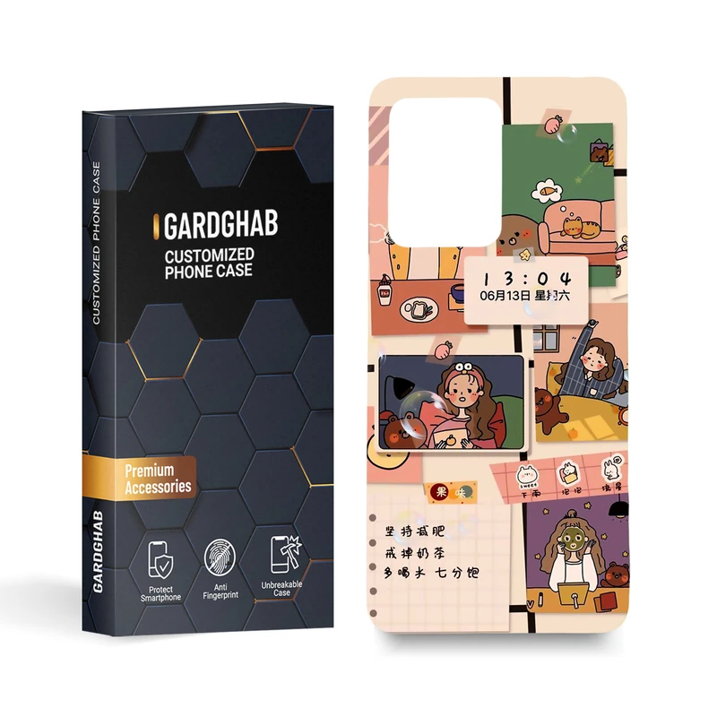  کاور گارد قاب مدل فانتزی  مناسب برای گوشی موبایل شیائومی redmi note 12pro 5g