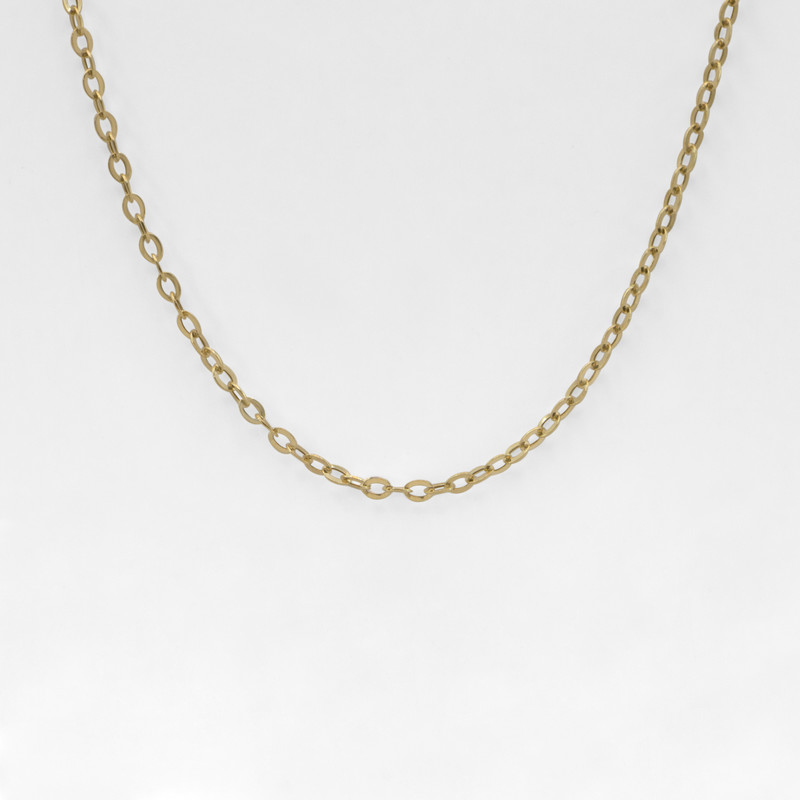 گردنبند طلا 18 عیار زنانه پولک مدل فلامینگو سوپر گردنبند طلا 18 عیار زنانه پولک مدل فلامینگو سوپر