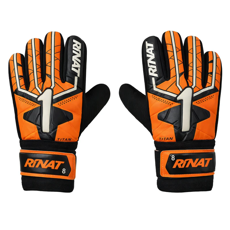 دستکش دروازه‌بانی پسرانه مدل TITAN مناسب برای 11-13 سال