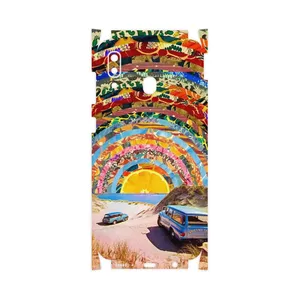 MAHOOT Collage of Orange Sky-FullSkin Cover Sticker for Samsung Galaxy M10s