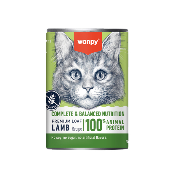 کنسرو گربه بالغ ونپی مدل Complete & Balance طعم گوشت بره وزن 100 گرم