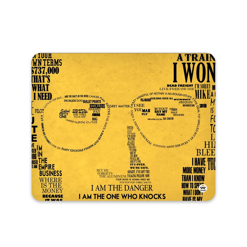 ماوس پد شادیت مدل برکینگ بد کد824 سایز 24*19 سانتی متر