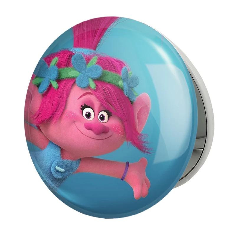 آینه جیبی خندالو طرح ترول ها Trolls مدل تاشو کد 4821 