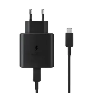 شارژر دیواری سامسونگ مدل ep-ta845nwegeu به همراه کابل تبدیل USB-C