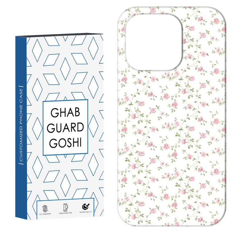 کاور قاب گارد گوشی طرح گل کد Dimo-427 مناسب برای گوشی موبایل اپل IPHONE 15 PRO MAX   