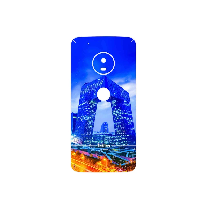 برچسب پوششی ماهوت مدل Beijing city مناسب برای گوشی موبایل موتورولا Moto G5 Plus