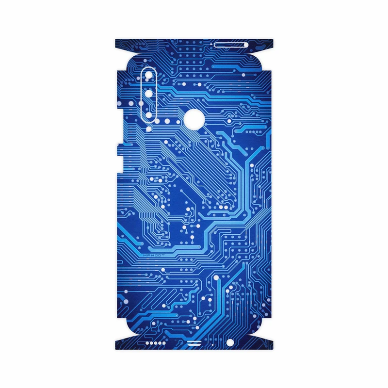 برچسب پوششی ماهوت مدل Blue Printed Circuit Board-FullSkin مناسب برای گوشی موبایل آنر 20 Lite