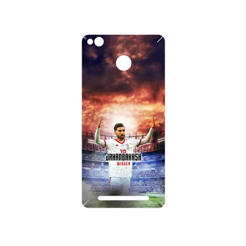 برچسب پوششی ماهوت مدل Alireza Jahanbakhsh مناسب برای گوشی موبایل شیائومی Redmi 3 Pro