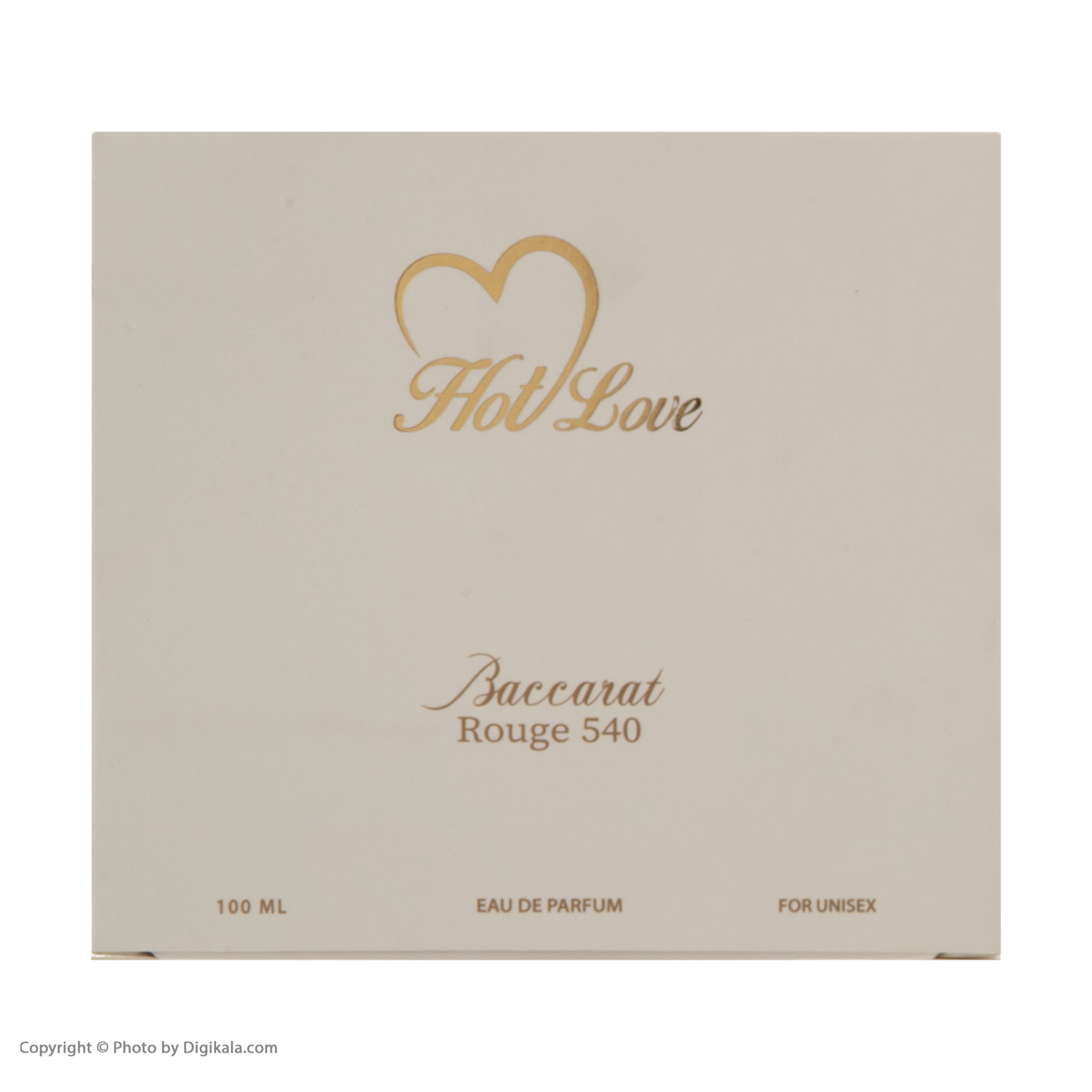 ادو پرفیوم هات لاو مدل باکارات رژ 540 حجم 100 میلی لیتر