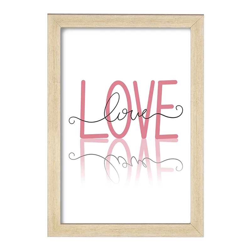 تابلو خندالو مدل عاشقانه (Love) کد F1539