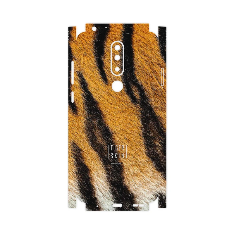 برچسب پوششی ماهوت مدل Tiger Skin-FullSkin مناسب برای گوشی موبایل نوکیا 5.1 Plus