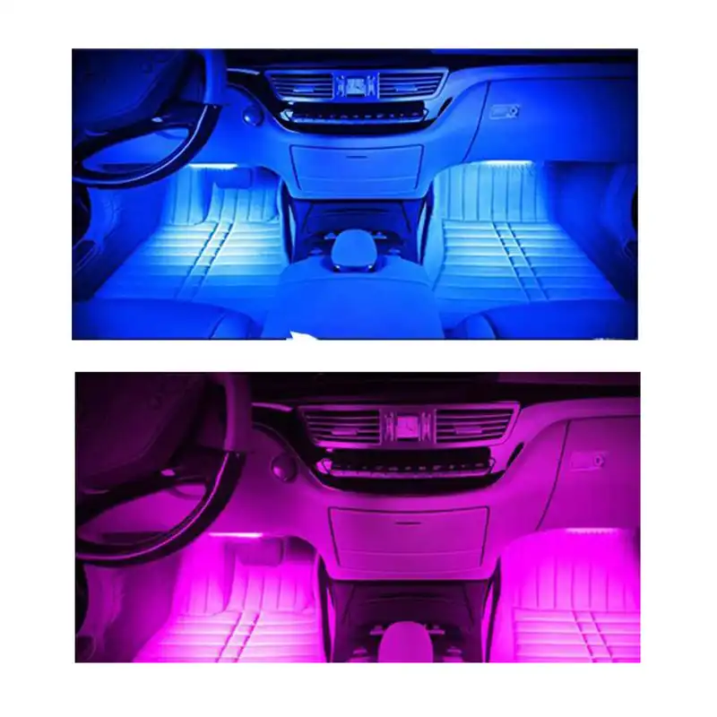 چراغ زیر پایی خودرو مدل RGB moonstar