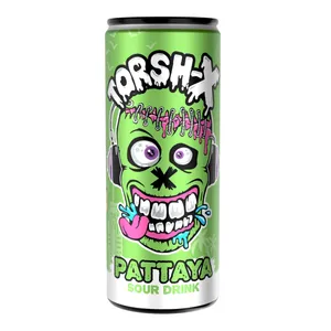 نوشابه گازدار چند میوه ترش ایکس - 250 میلی لیتر