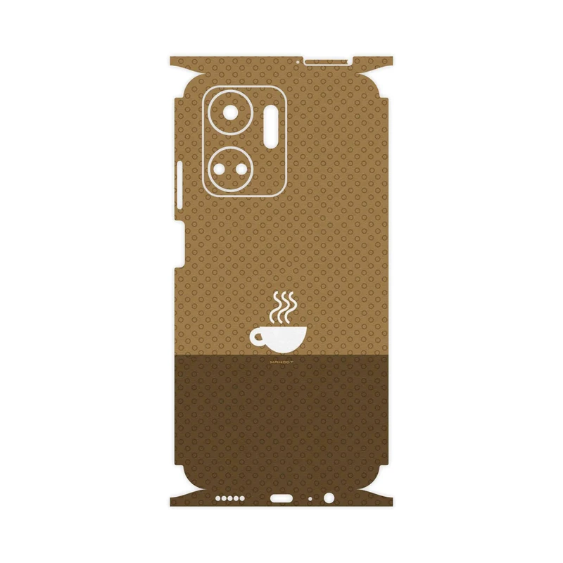 برچسب پوششی ماهوت مدل Minimal Cup of Coffee Icon-FullSkin مناسب برای گوشی موبایل آنر X7a