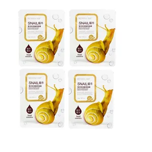 ماسک صورت هاچانا مدل snail وزن 25 گرم بسته 4 عددی 