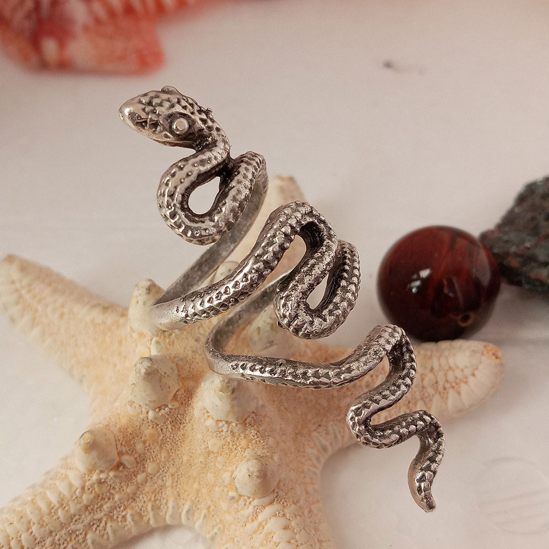 انگشتر زنانه مدل مار کد SN-W300