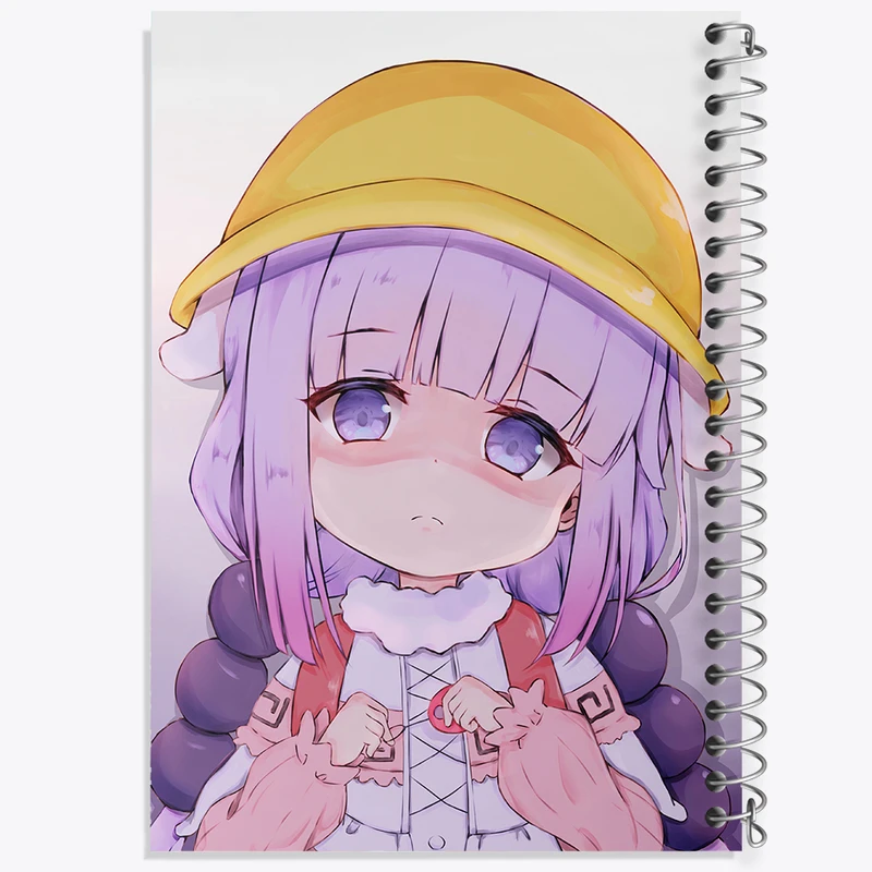 دفتر مشق 50 برگ خندالو طرح کانا انیمه اژدهای خدمتکار کوبایاشی کد 36315