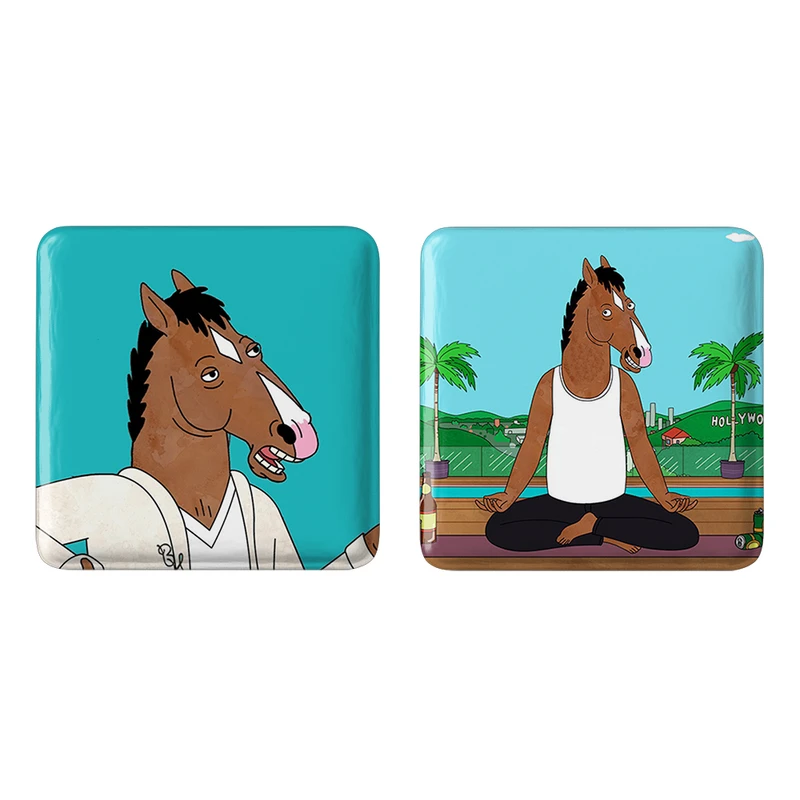 مگنت خندالو مدل Bojack Horseman کد 11341144 مجموعه 2 عددی