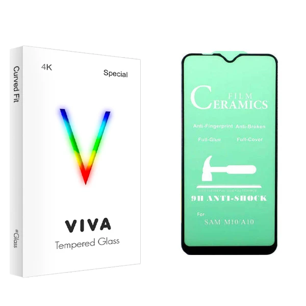 محافظ صفحه نمایش سرامیکی ویوا مدل 4K مناسب برای گوشی موبایل سامسونگ Galaxy A10