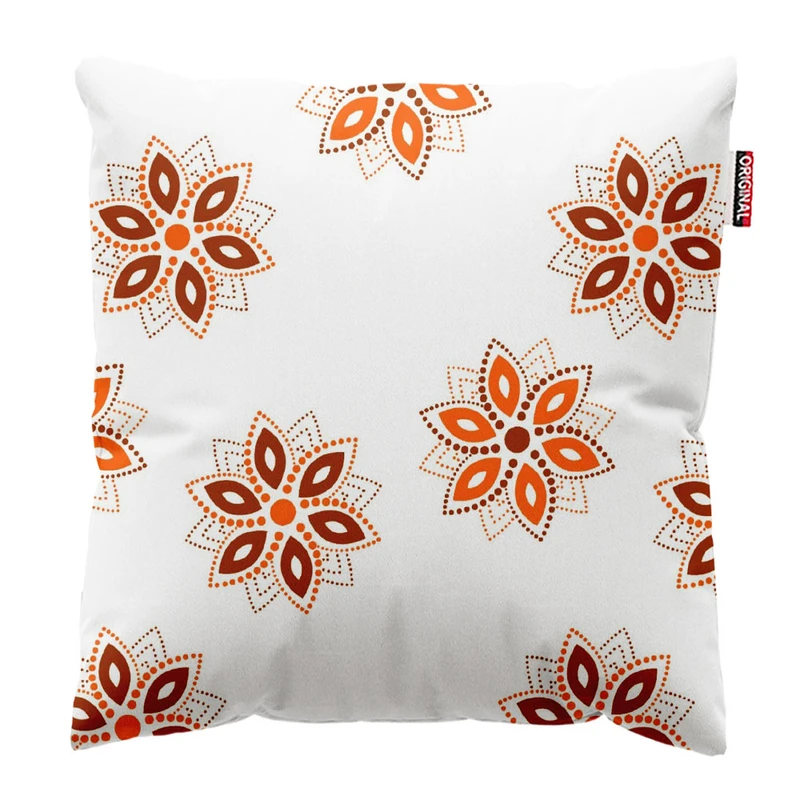 کوسن پاد آفرین طرح گل 2515 سایز 30*30 سانتی متر