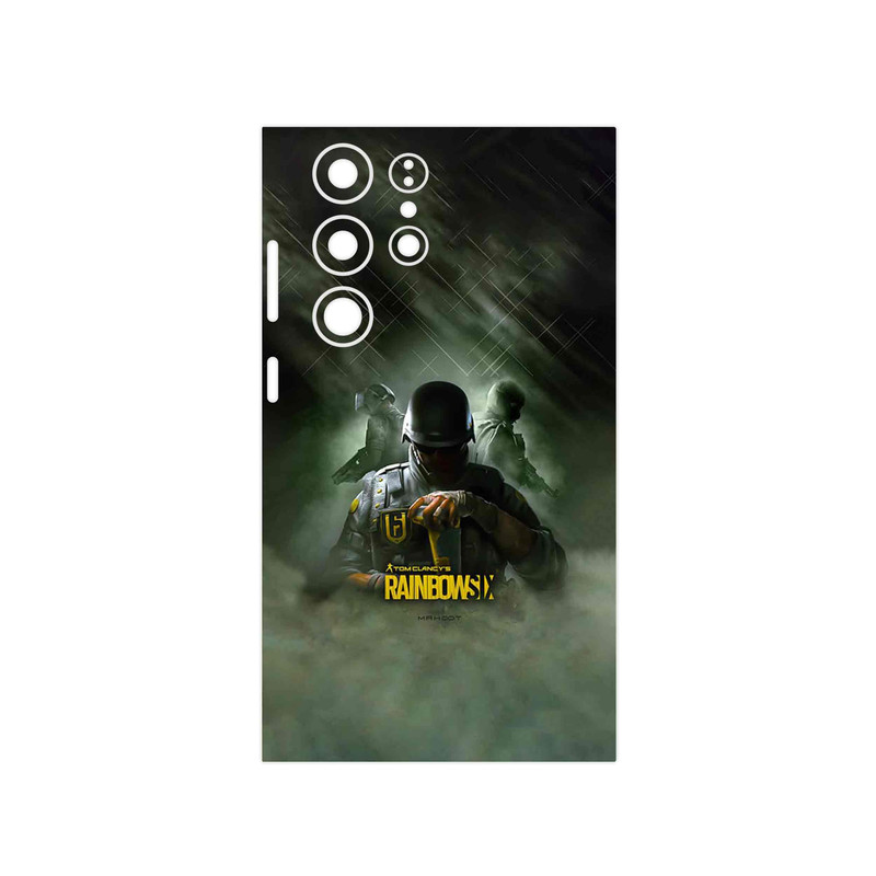 برچسب پوششی ماهوت مدل Rainbow Six Game مناسب برای گوشی موبایل سامسونگ Galaxy S23 Ultra