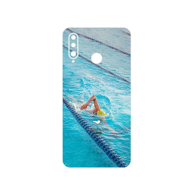 برچسب پوششی ماهوت مدل Swimming مناسب برای گوشی موبایل هوآوی P30 Lite (48 MP Camera)