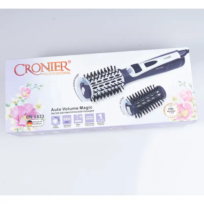 سشوار برس دار چرخشی حرفه ای کرونیر مدل CR6833