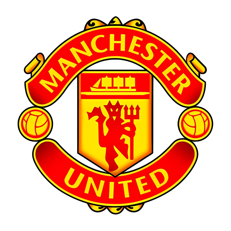 استیکر پارچه و لباس پاد آفرین مدل فوتبالی منچستریونایتد کد S5869