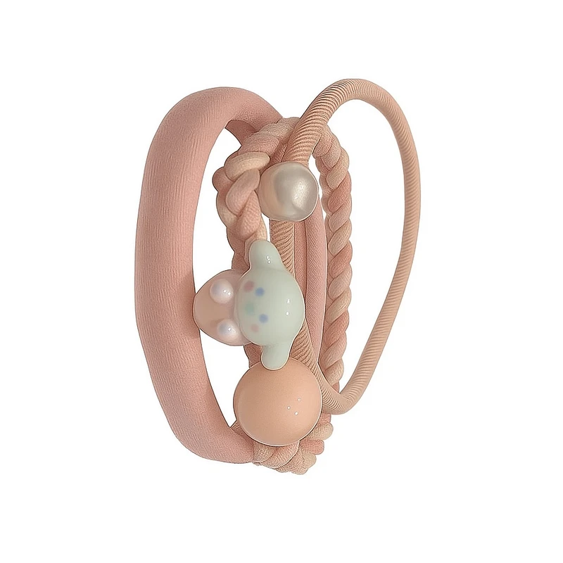 کش مو زنانه مدل عروسکی بسته 3 عددی