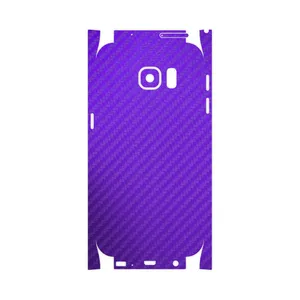 MAHOOT Purple-Fiber-FullSkin Cover Sticker for Samsung Galaxy S7