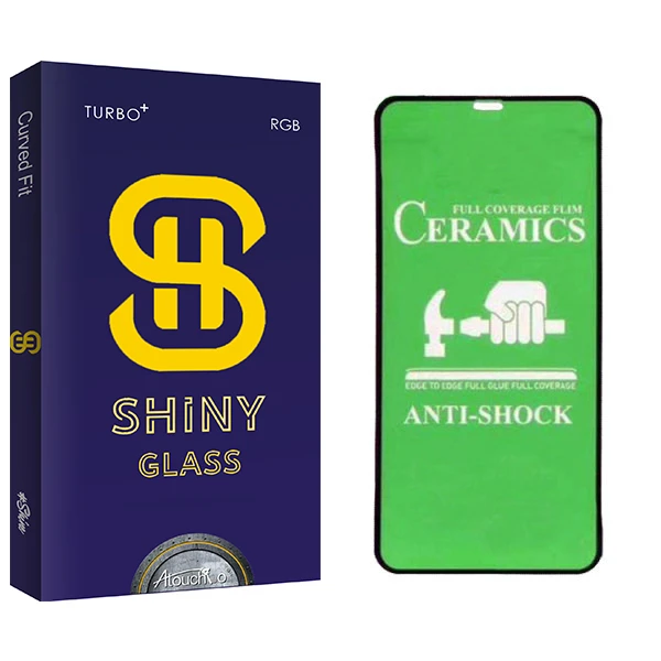 محافظ صفحه نمایش سرامیکی آتوچبو مدل Shiny Glass مناسب برای گوشی موبایل اپل Iphone 11