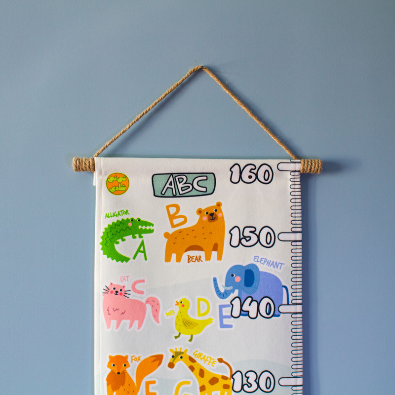 متر اندازه گیری کودک طرح Alphabet کد NS115