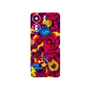 MAHOOT Vector Flower Garden Digital Art Cover Sticker for Xiaomi Redmi 13C