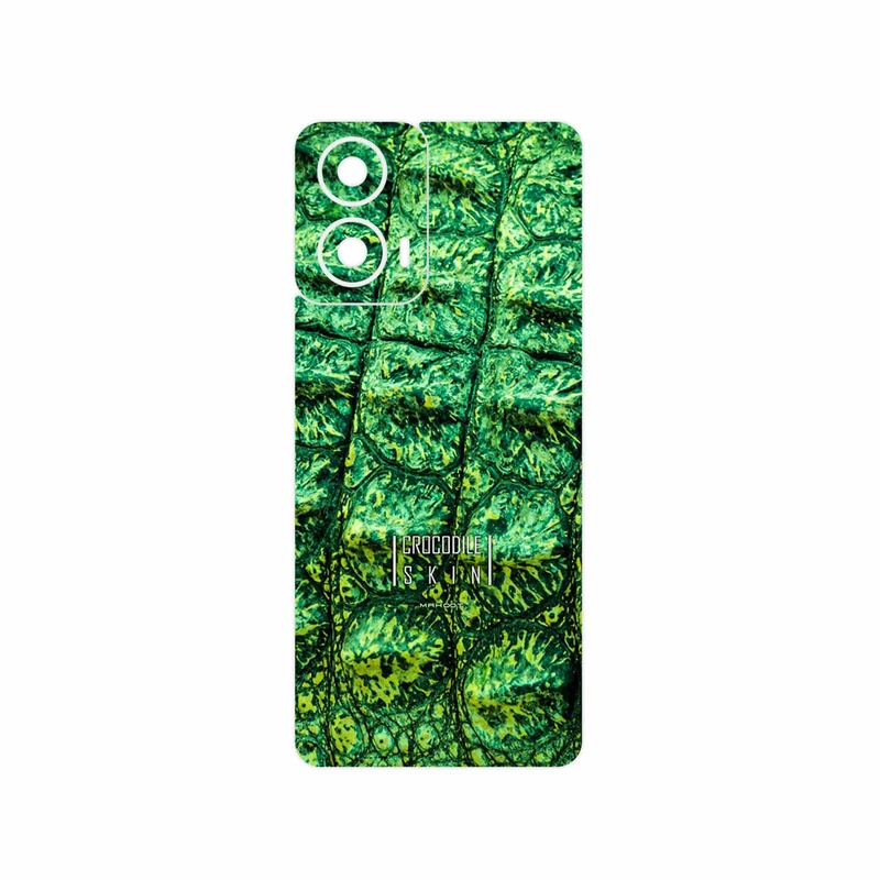 برچسب پوششی ماهوت مدل Crocodile Skin مناسب برای گوشی موبایل موتورولا Moto G24