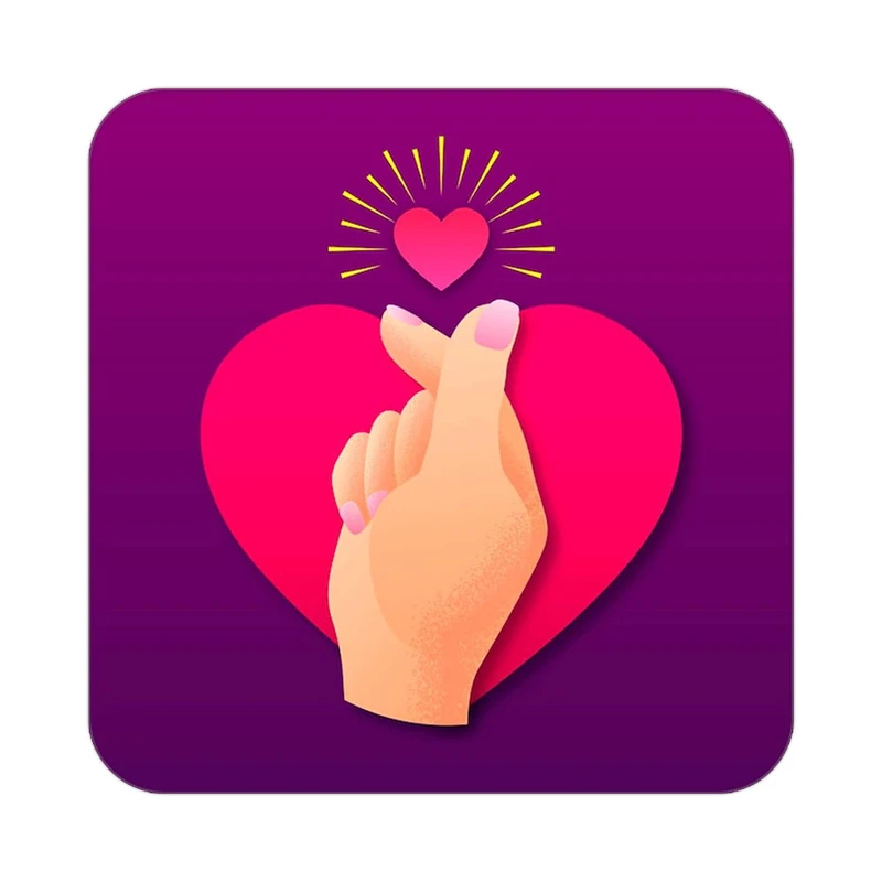 زیر لیوانی کاکتی طرح عاشقانه مدل mp37578