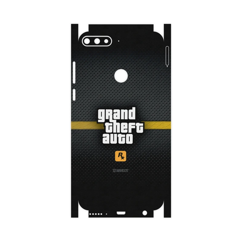 برچسب پوششی ماهوت مدل GTA-Game-FullSkin مناسب برای گوشی موبایل هوآوی Y7 Prime 2018