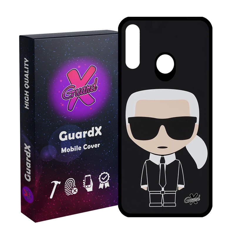 کاور گارد ایکس طرح کارل مدل Glass10425 مناسب برای گوشی موبایل سامسونگ Galaxy A20s