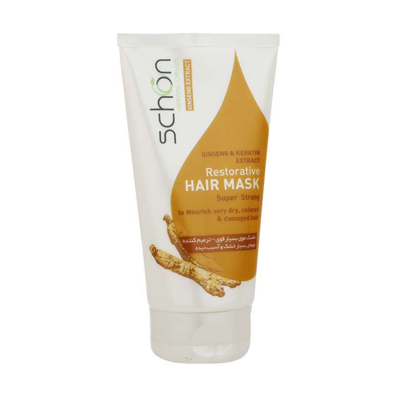 ماسک مو شون مدل عصاره جینسینگ و کراتین حجم 150 میلی لیتر