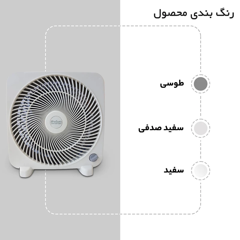 پنکه رومیزی دمنده مدل FTF-25H2S عکس شماره 6